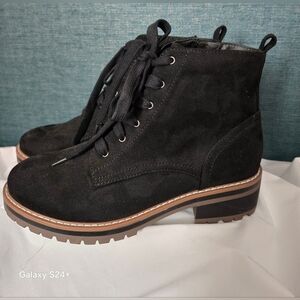 Black Suede Ankle Boots
